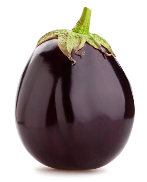 Organic Brinjal Round Purple
