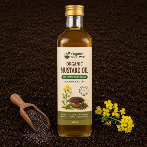 Organic Black mustard oil