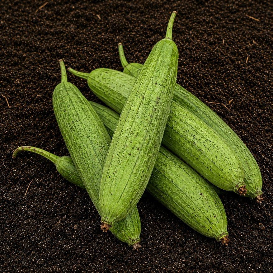 2492438 Organic Sponge Gourd - Image 1