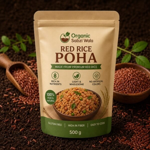 Red Rice Poha Naturally Gluten Free and Nutritious