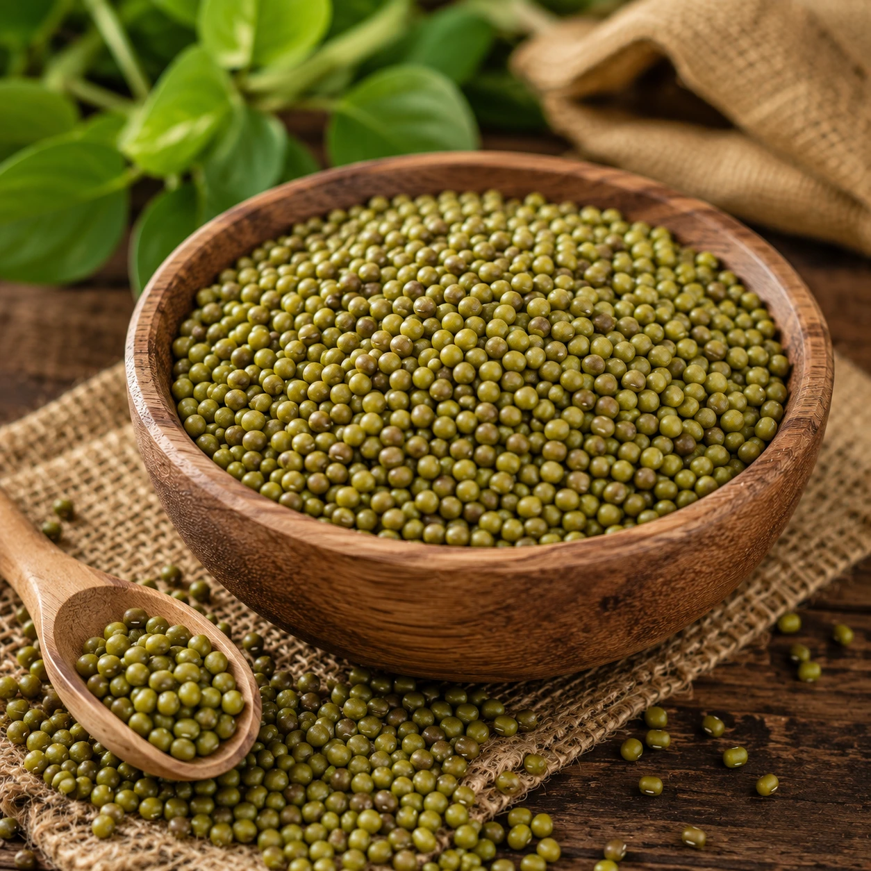 3026568 Organic Green Moong Whole - Image 1